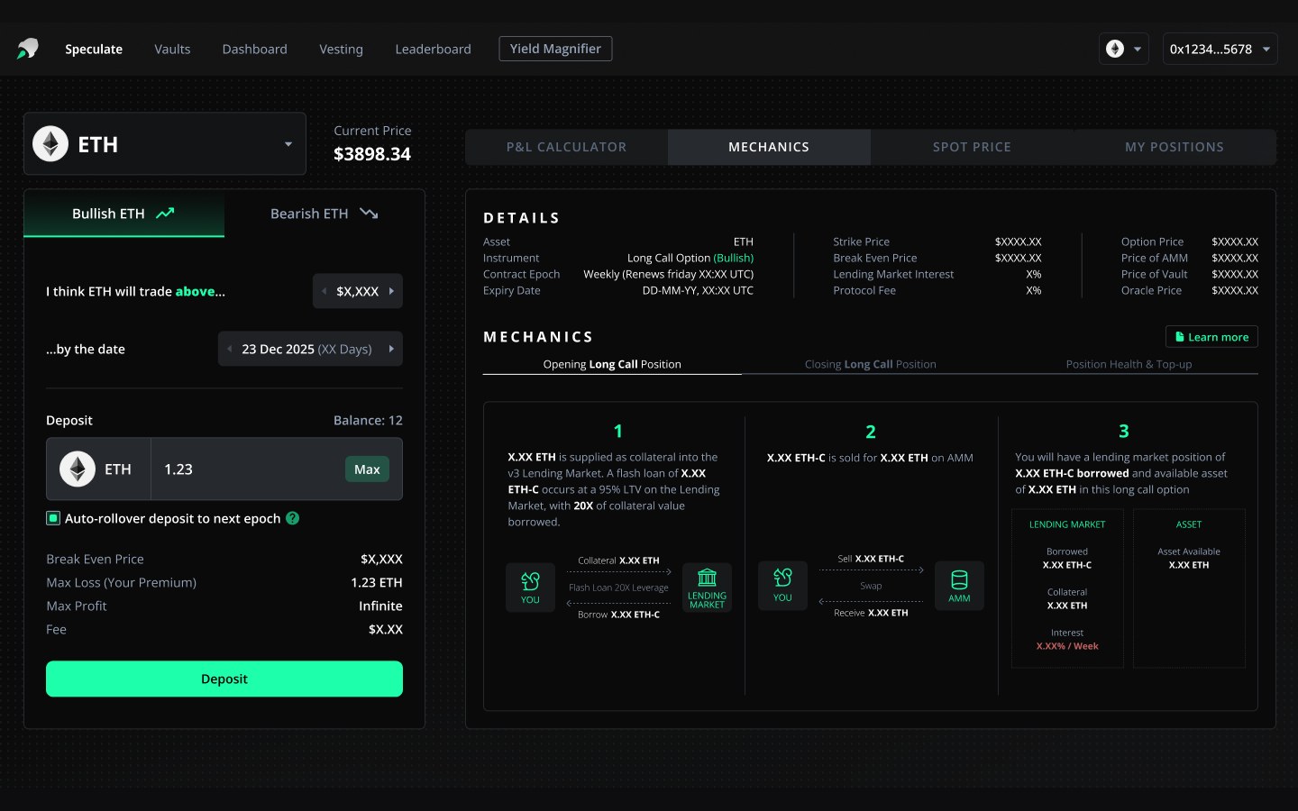 Thetanuts app — mechanics
